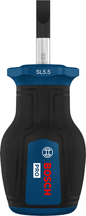 Bosch PRO Stubby Screwdriver SL 1.0 x 5.5 x 25 mm.