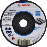 Bosch metal grinding disc 100 x 6 x 16 mm for universal fit.