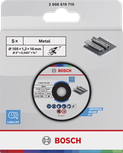 Bosch metal cutting disc 105 x 1.2 x 16 mm for angle grinders.