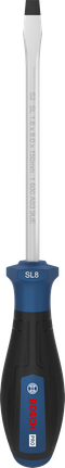 Bosch PRO Screwdriver SL 1.6 x 8 150 mm with ergonomic handle.