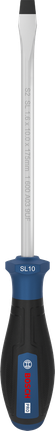 Bosch PRO Screwdriver SL 1.6 x 10 x 175 mm with ergonomic handle.