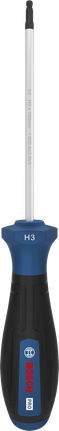 Bosch PRO Screwdriver H3 x 100 mm with ergonomic handle.