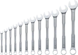 Bosch combination wrench set 6-19 mm 12 pieces.