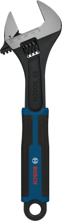 Bosch adjustable wrench 300 mm with 42 mm jaw.