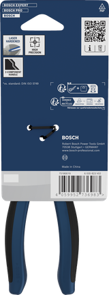 Bosch Diagonal Side Cutters 160 mm with multi-component handles.