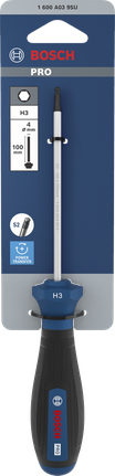 Bosch PRO Screwdriver H3 x 100 mm with S2 steel.