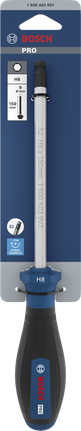 Bosch PRO Screwdriver H8 x 150 mm with ergonomic handle.