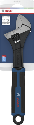 Bosch adjustable wrench 300 mm with 0-42 mm opening.