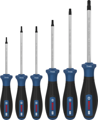 PRO Screwdriver Torx Security Set, 6 pcs