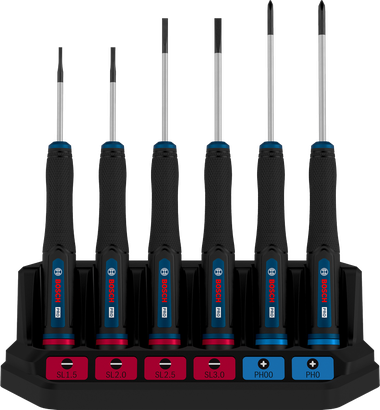 PRO PH/SL Precision Screwdriver Set, 6 pcs