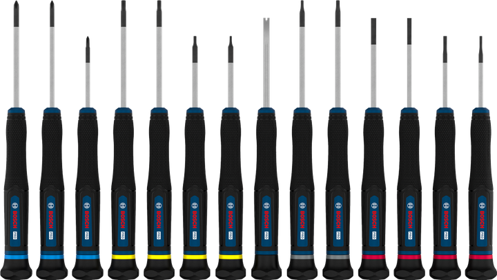 PRO PH/SL/TX/TH/H Precision Screwdriver Set, 14 pcs