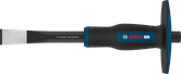 Bosch PRO Masonry Flat Chisel chrome vanadium handle.
