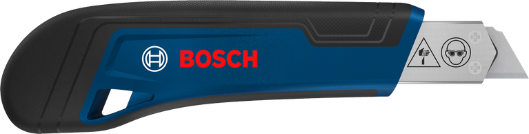 Bosch Snap Off Knife 18 mm with SK5 steel blade.