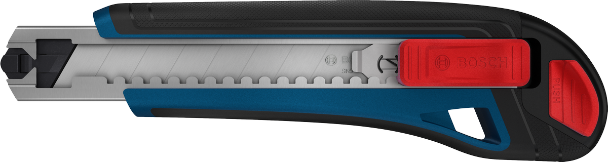 Bosch Snap Off Knife 18 mm with SK5 steel blade.