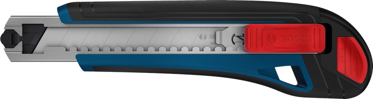 Bosch Snap Off Knife 18 mm with SK5 steel blade.