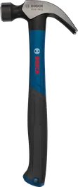 Bosch Claw Hammer 20 oz curved with carbon steel head.