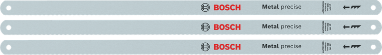 Bosch Hacksaw 300 mm 24 TPI bi-metal blades 3 pack.