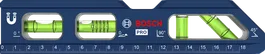 Bosch PRO Billet Torpedo Level 200 mm with magnet.