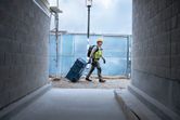 Bosch L-BOXX Contractor Set 3 carrying case system on site.