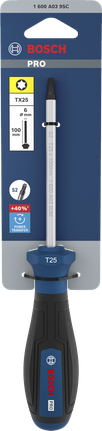 Bosch PRO Screwdriver TX25 x 100 mm with ergonomic handle.
