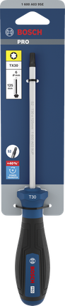 Bosch PRO Screwdriver TX30 x 125 mm with ergonomic handle.