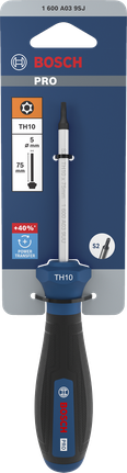 Bosch PRO Screwdriver TH10 x 75 mm with ergonomic handle.