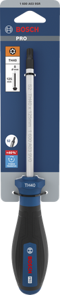 Bosch PRO Screwdriver TH40 x 125 mm with ergonomic handle.