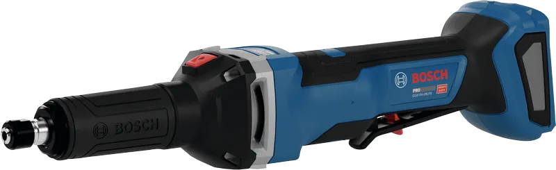 Bosch GGS18V-28LPS cordless straight grinder.