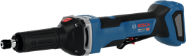 Bosch GGS18V-28LPS cordless straight grinder.