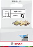 Bosch flat wire staples Type 57/10 for staplers.