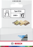 Bosch Flat Wire Staples Type 57/14 for staplers.