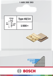 Bosch Type 48/14 nails for wood or panel fastening.