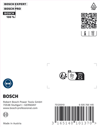 Bosch pin type 41 accessory 14 mm length packaging.