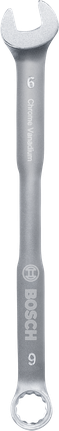 Bosch combination wrench 6 mm chrome vanadium.