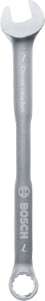 Bosch 7 mm combination wrench chrome vanadium.