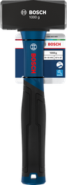 Bosch Club Hammer 1000 g with carbon steel head.
