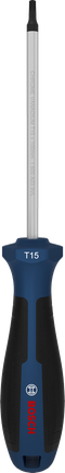 Bosch TX15 x 100 mm screwdriver with ergonomic handle.