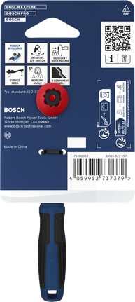 Bosch 1/4" ratchet 72 teeth chrome vanadium.