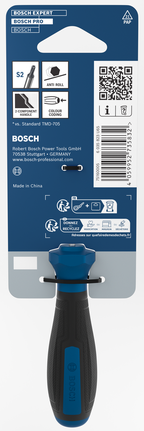 Bosch PRO Screwdriver TH9 x 60 mm with anti-roll handle.