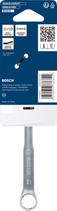 Bosch combination wrench 12 mm chrome vanadium.
