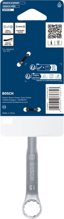 Bosch combination wrench 15 mm chrome vanadium.
