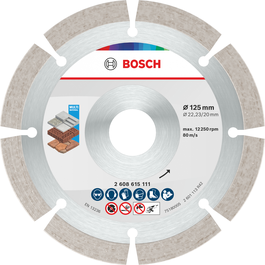 Bosch Multi Material Diamond Cutting Disc 125 mm.