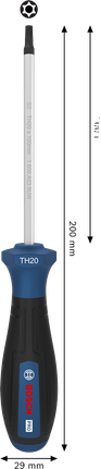 Bosch PRO Screwdriver TH20 with ergonomic handle.
