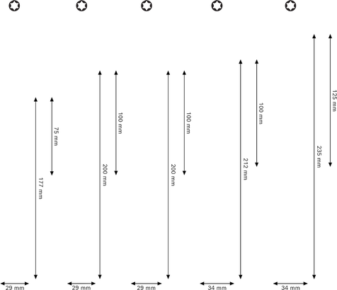 Screwdriver Torx Set, 5 pcs