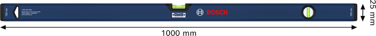 Bosch box level 100 cm with dual vials.