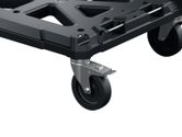 Bosch L-BOXX Contractor Wheeled Cart with lockable caster.