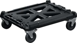 Bosch L-BOXX contractor wheeled cart for tool transport.