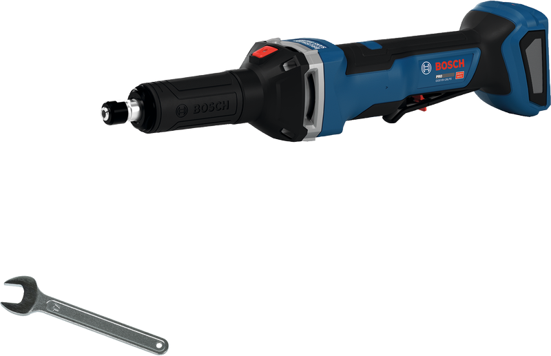 Bosch cordless straight grinder GGS 18V-28 LPS.