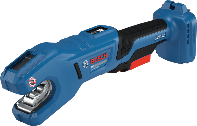 Bosch GPC18V-28M cordless pipe cutter tool.