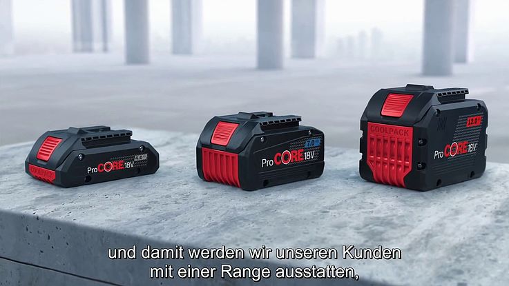 Bosch ProCORE18V Batterie Series | Our strongest batteries | Bosch  Professional